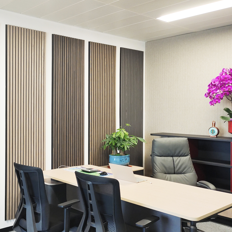 木條格柵電視背景板